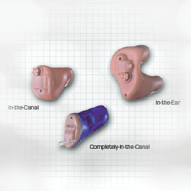 3 custom hearing aids